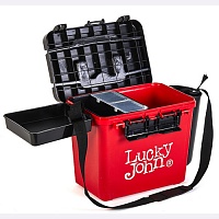 Ящик Рыболовный Зимний Lucky John (Из 6-Ти Частей) 38X26X31.5Cm