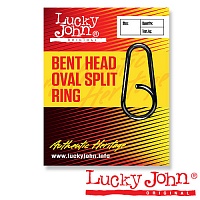 Кольца Заводные Lucky John Bent Head Oval 21.0Мм/28Кг 10Шт.