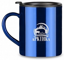 Термокружка Арктика 802 Син. Цв. С Крыш. 0.4Л