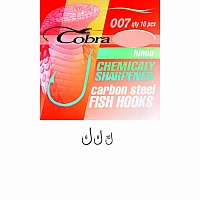 Крючки Cobra Hinnu Сер.007Nsb Разм.006 10Шт.
