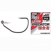 Крючки Офсетные Lucky John Predator Сер. Ljh356 Разм.004/0 3Шт.