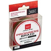 Леска Плетёная Lucky John Progress Braid Green 100/240
