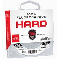 Леска Монофильная Lucky John Fluorocarbon Hard 030/028