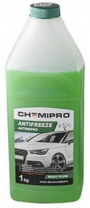 Антифриз Chemipro G11 готовый 1кг зеленый