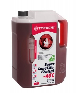 Антифриз TOTACHI SUPER LONG LIFE COOLANT Red -40C 4л