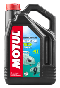 Моторное масло для лодочных моторов MOTUL MARINE TECH 4T 25W40 (5л)