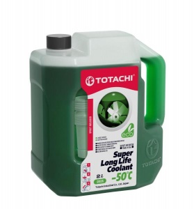 Антифриз TOTACHI SUPER LONG LIFE COOLANT Green -50C 2л