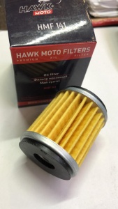 Фильтр масляный Hawk moto HFM 141