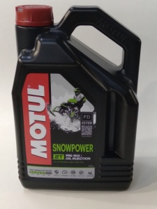 Моторное масло полусинтетическое MOTUL Snowpower 2T (4л) 105888