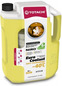 Антифриз TOTACHI NIRO EURO COOLANT -40C Карбоксилатн. 4л