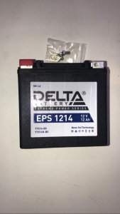 Аккумулятор DELTA EPS1214 (12V/12A) YTX14-BS.YTX14H-BS