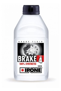  Тормозная жидкость IPONE BRAKE DOT 4 совместима с DOT 3 (0.5л)