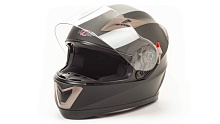 Шлем мото HIZER 529 (S) #1 matte-black