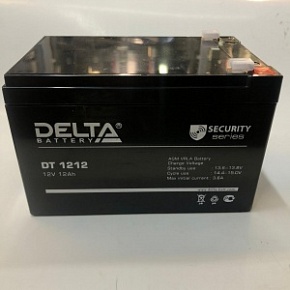 Аккумулятор DELTA DT1212 (12V/12Ah) аналог YTX12-BS,YTX14-BS