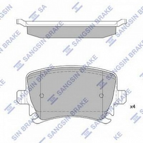 Колодки дисковые задние HI-Q SP2099