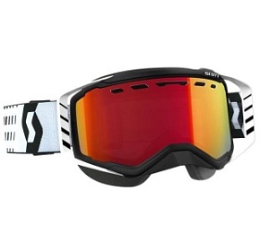 Очки снегоходные Scott Snowcross White/Black