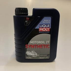 Моторное масло для снегоходов LIQUI MOLY Snowmobil Motoroil 2T Synthetic L-EGD (1л)