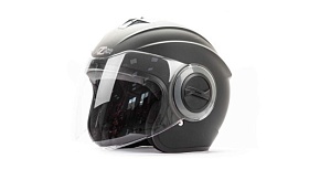 Шлем мото HIZER 232 (L) matte-black