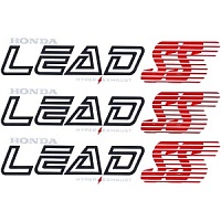 Наклейки (3шт) (7х30) Lead SS