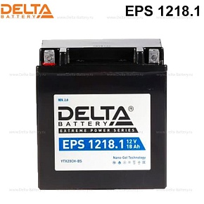 Аккумулятор DELTA EPS1218.1 (12V/18Ah) аналог YTX20CH-BS