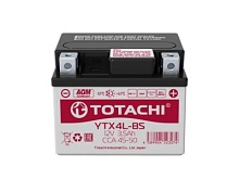 Аккумулятор TOTACHI MOTO YTX4L-BS 12V4Ah