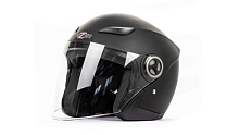 Шлем мото открытый HIZER 219 (S) #2 matte-black
