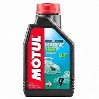 Моторное масло для лодочных моторов MOTUL MARINE TECH 4T 25W40 (1л)