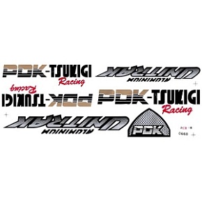 Наклейки набор (15х40) PDK-Tsukigi