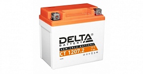 Аккумулятор DELTA CT1207.2 (12V/7Ah) аналог YTZ7S