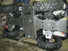 Комплект защиты днища ATV РМ 500-2 , 650-2 (6 частей)