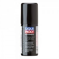 Смазка цепи LIQUI MOLY Motorbike Kettenspray weiss белая (50мл)