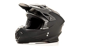 Шлем мото кроссовый HIZER J6801 (S) #3 matt black