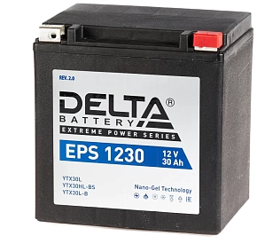 Аккумулятор DELTA EPS1230 (12V/30A) аналог YTX30HL-BS, YTX30L-BS, YTX30L